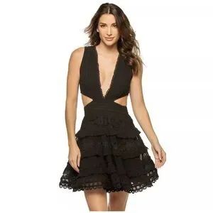racerback lace dress Floor Length Racerback Dress M